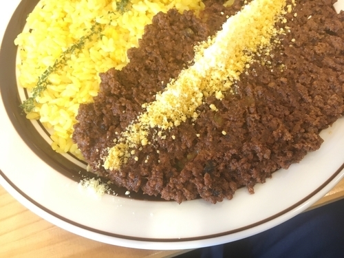 「デラックスドライカレーセット【980円】」@インディー 大森店の写真