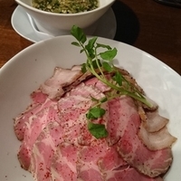 醤油つけ麺800円 大盛100円 チャーシュー×2 500円