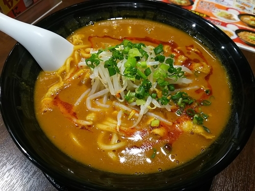 「濃厚うまこくカレーらーめん　（普通盛り）」@麺屋ここいち うまこくカレーらーめん 中区錦三丁目店の写真