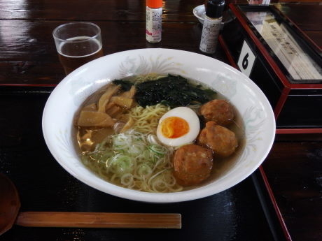 「塩ラーメン」@お食事処 花庵の写真