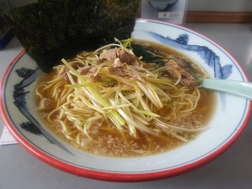 「ネギラーメン」@ラーメンショップ 122号騎西店の写真