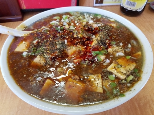 「麻婆麺」@刀削麺屋 港南店の写真