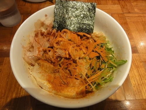 「スパイシーあぶら麺（並盛）」@つけ麺・らーめん eiTo 8の写真