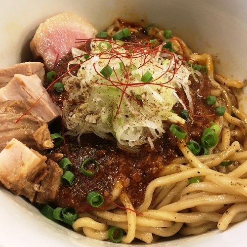 「麻婆まぜそば」@らぁ麺 やまぐち 辣式の写真