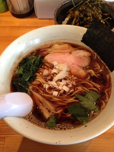 「和そば＋高菜丼 ランチ 780円」@らぁめん 赤星の写真