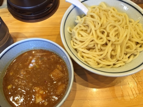 「辛煮干しつけ麺」@蕾 煮干 分家の写真