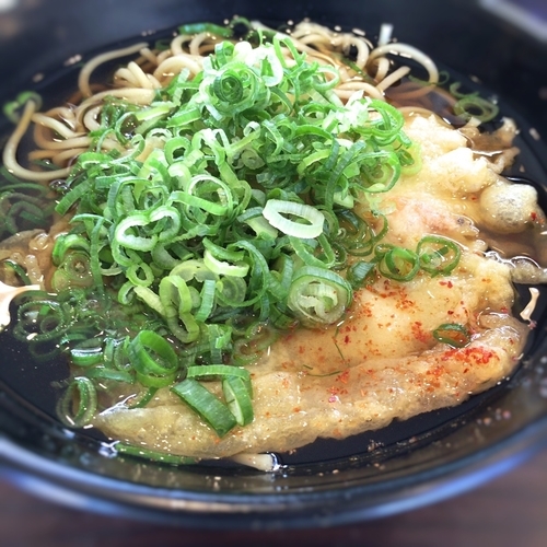 「てんぷらえきそば」@えきそば 姫路駅店の写真