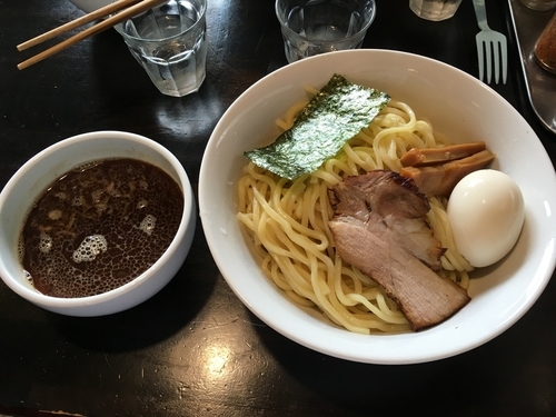 「味玉つけ麺＋炙りちゃーしゅう丼／¥950+200」@らーめん こてつの写真