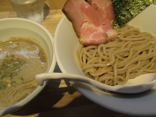 「濃厚煮干しつけ麺（少なめ）　「800円」」@らーめん 改の写真