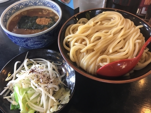 「つけ麺 中300g 冷盛り ¥730+ちょこっと野菜 ¥50」@つけ麺専門店 三田製麺所 国分寺並木店の写真