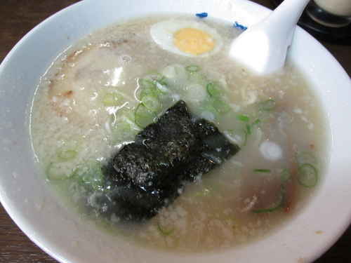 「楽らーめん　「650円」」@蔵前元楽 総本店の写真