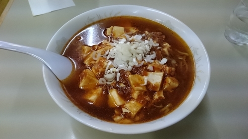 「麻婆メン750円」@杭州酒家 吉田屋の写真