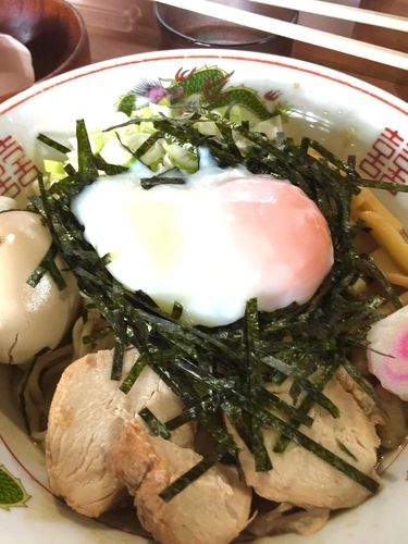 「油そば(中盛無料)+味玉」@さくらミニの写真