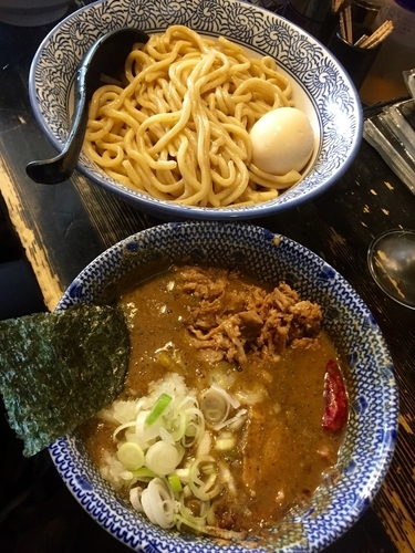 「かれつけ 中（煮干ﾊﾞｰｼﾞｮﾝ）￥850」@狼煙 〜NOROSHI〜の写真