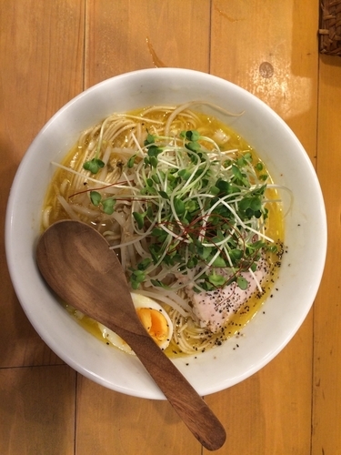 「鶏パイタンSOBA、大盛り」@麺屋 Hulu-luの写真