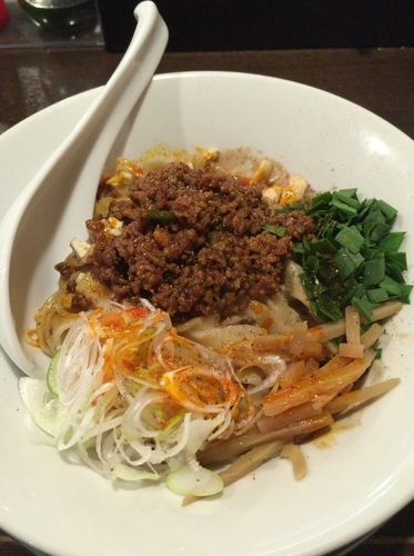 「汁なし胡麻そば ¥750」@立ち呑み居酒屋 金町製麺の写真