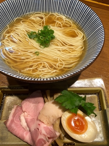 「【夜限定】カンパチと煮干の中華そば ￥800」@寿製麺よしかわ 川越店の写真