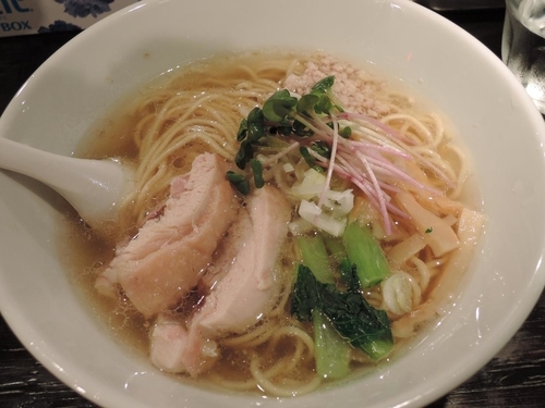 「塩生姜らー麺」@塩生姜らー麺専門店 MANNISHの写真