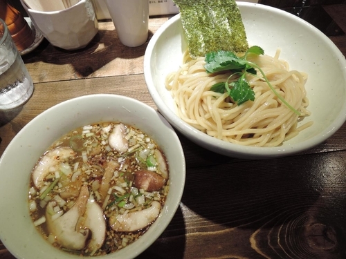 「塩つけそば」@神田とりそば なな蓮の写真