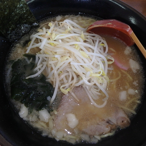 「油ラーメン(380円)(モーニングサービス)、チャーハン」@ラーメンショップ椿 佐土原店の写真