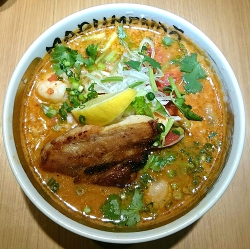 「トムヤムクンNoodle【限定麺】」@○麺堂の写真