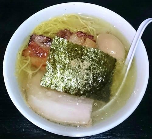 「特製塩そば」@塩そば 桑ばらの写真