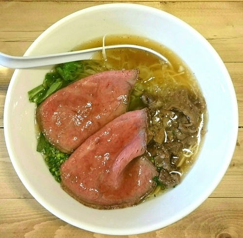 「特製牛骨麺」@麺屋 西川の写真