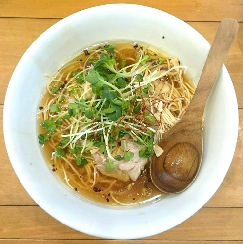 「醤油SOBA」@麺屋 Hulu-luの写真