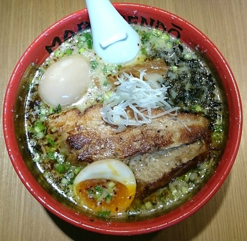 「拉麺 味玉」@○麺堂の写真