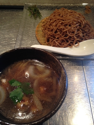 「鴨つけそば」@日の丸さんじの写真