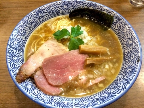 「極上煮干しそば（780円）」@煮干しつけ麺 宮元の写真