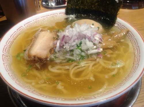 「味玉イリコそば」@中華そば 二階堂の写真