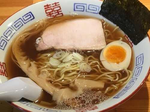 「土日限定 煮干しそば」@らぁめん 赤星の写真