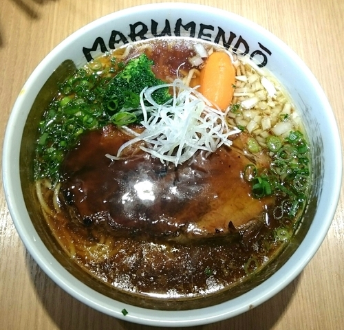 「THE イベリコ【限定麺】」@○麺堂の写真