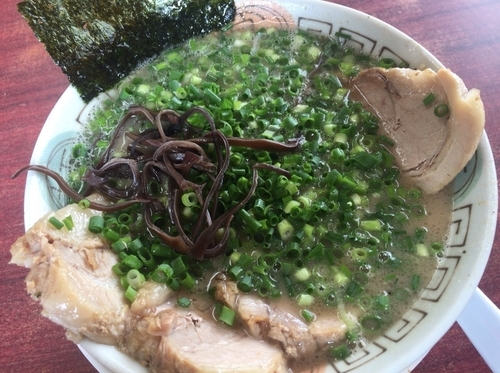 「ネギちゃーしゅーメン」@博多長浜らーめん 楓神の写真