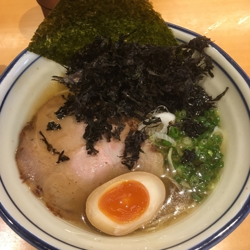 「あっさり岩のり和風らーめん ¥900」@麺屋 宮本の写真
