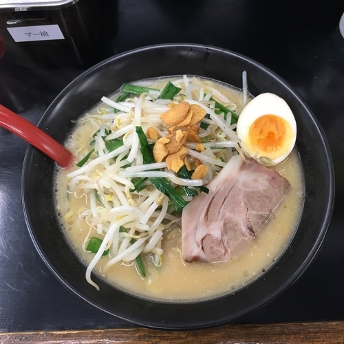 「にらもやしラーメン」@中川家の写真