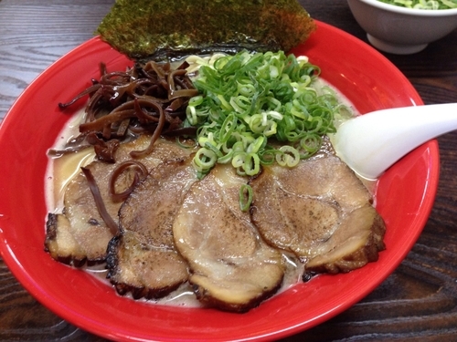 「「限定」海老味噌鶏白湯 + チャーシュー」@熱血らーめん in Yokohamaの写真