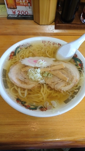 「ラーメン 600円」@青竹打麺 ゆたかやの写真