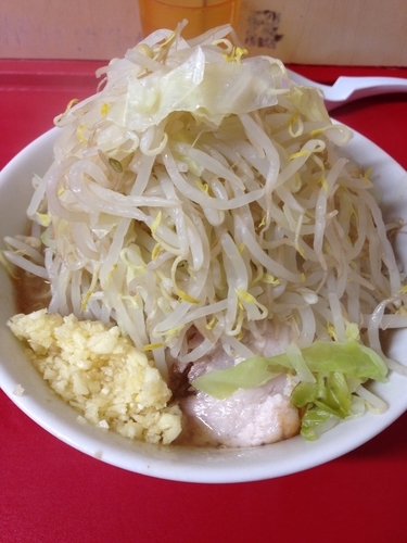 「ラーメン（ヤサイ、ニンニク）」@らーめん 武丸の写真