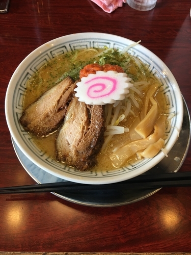 「からし味噌らーめん」@ちゃーしゅうや武蔵 モラージュ菖蒲店の写真