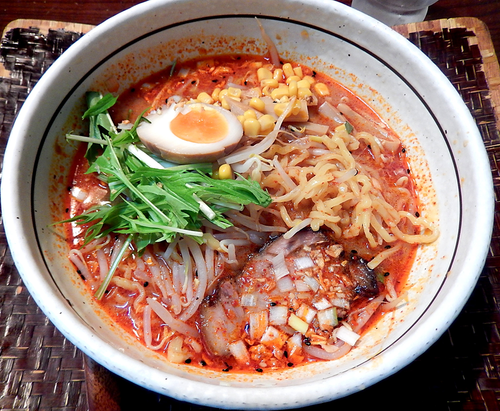 「辛味噌(930円)」@麺工房 あかつきの写真