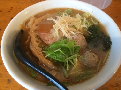 「サンマらぁめん」@らぁ麺 亀我楽の写真