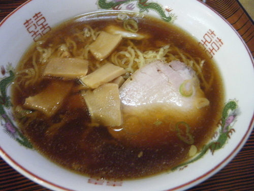 「中華そば500円」@食事処 かわはらの写真