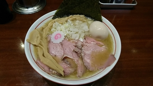 「特製煮干そば 1,030円」@煮干中華そば 鈴蘭 新宿店の写真