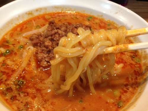 「重厚エビ坦々麺　￥７８０」@昇神 丸の内店の写真