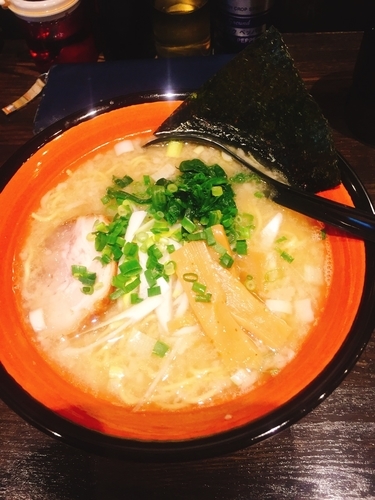 「東京背脂豚骨   750円」@東京豚骨 男麺の写真
