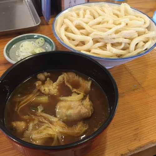 「肉汁うどん(大盛)(¥780)」@武蔵野うどん めんこやの写真
