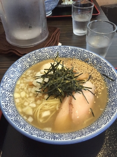 「潮煮干冷やしそば」@麺処 いぐさの写真