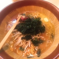 味噌バターらーめん(450円)＋餃子(250円)